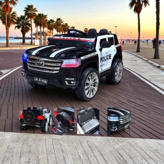 صورة سيارة أطفال جيب بوليس 2025 كهربائية